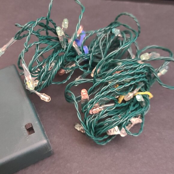 36 Count LED Micro Lights Multi Color String Battery Operated - Picture 5 of 10